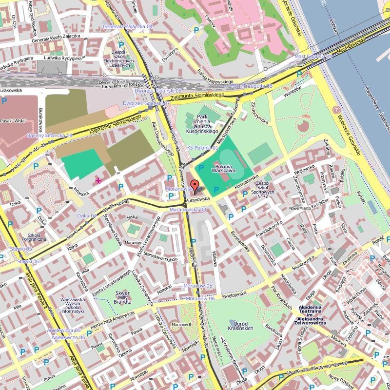 Kartes vecrīgas Varšava polija
