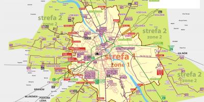 Karte Varšavas autobusu 